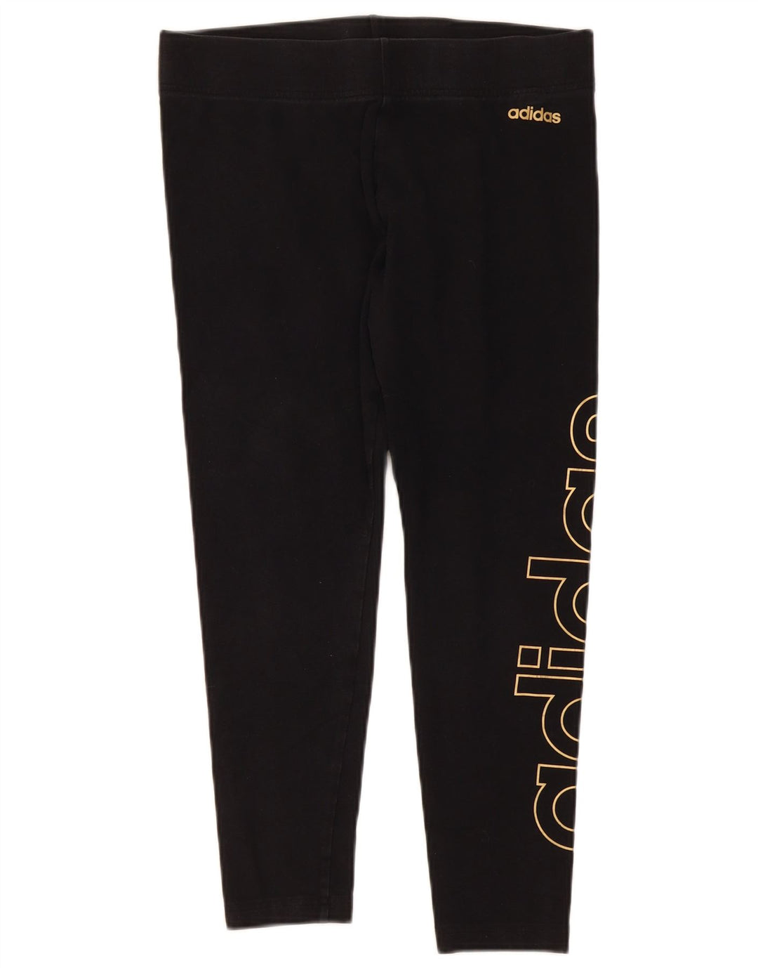 Adidas Graphic Leggings til kvinder UK 16/18 Large Black