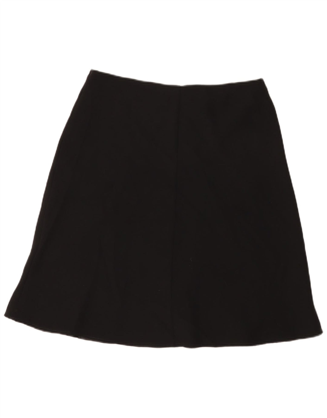 Marks & Spencer A-line nederdel til kvinder UK 14 Large W32 Black Polyester