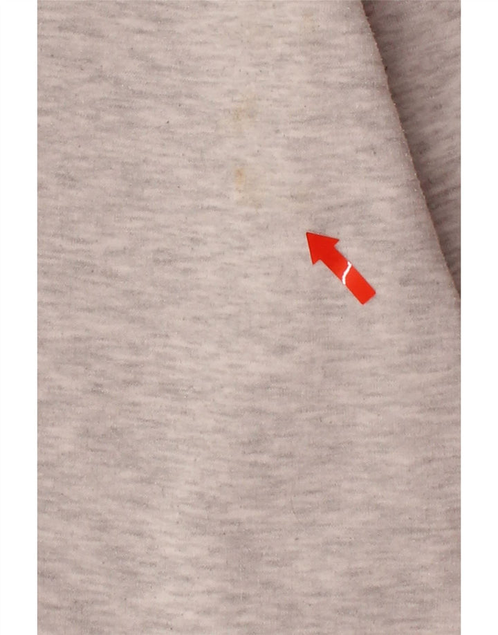 PULL & BEAR Mens Atlanta Oversized Graphic Sweatshirt Jumper Medium Grey Vintage Pull & Bear and Second-Hand Pull & Bear from Messina Hembry 