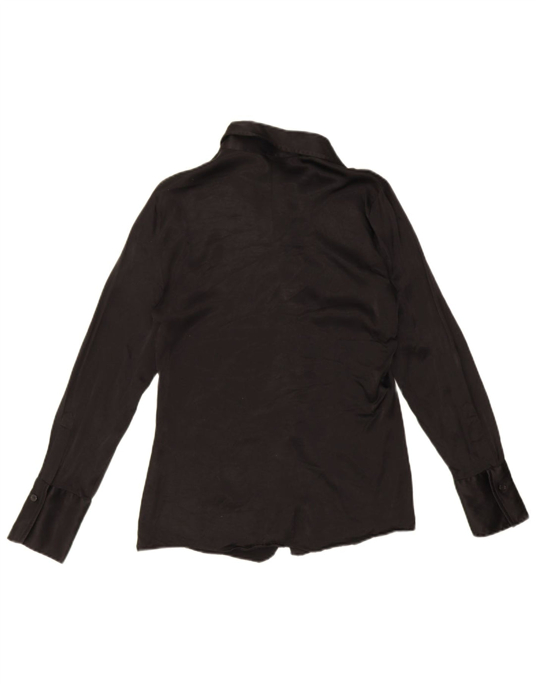Zara skjortebluse til kvinder UK 14 Large Black