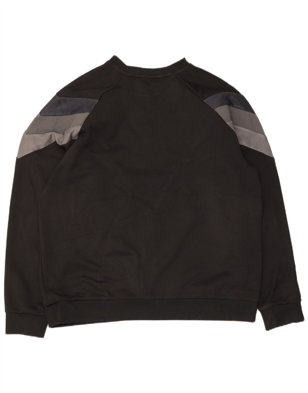 Adidas Herre Sweatshirt Jumper XL Sort Colourblock Polyester
