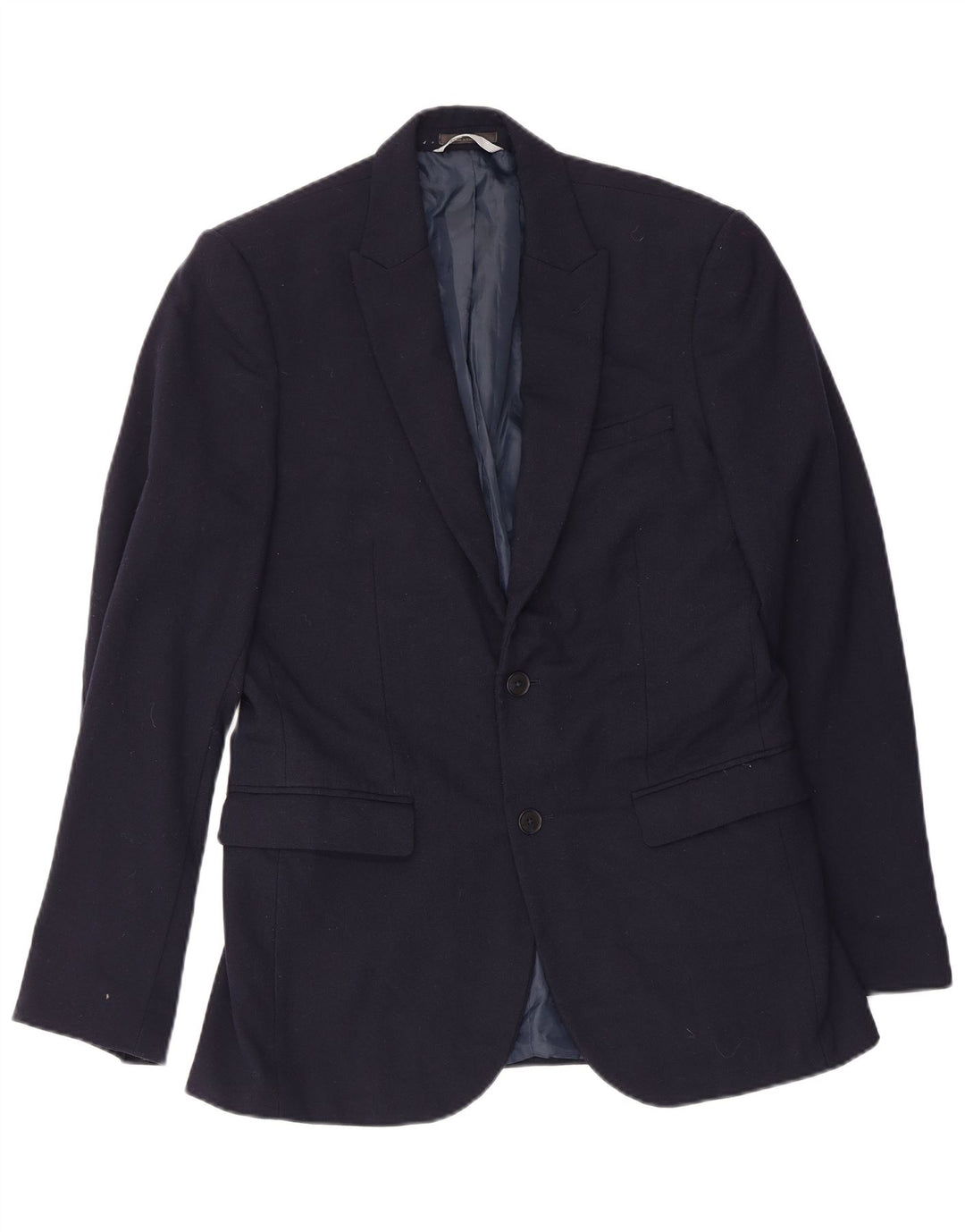 Marks & Spencer Herre 2-knaps Slim Fit Blazer Jacket UK 38 Medium Navy Blue