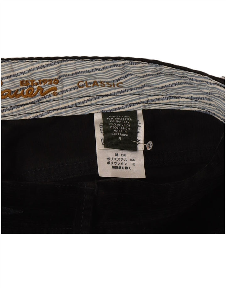 Eddie Bauer Klassiske fløjlsbukser til kvinder US 8 Medium W30 L32 Sort