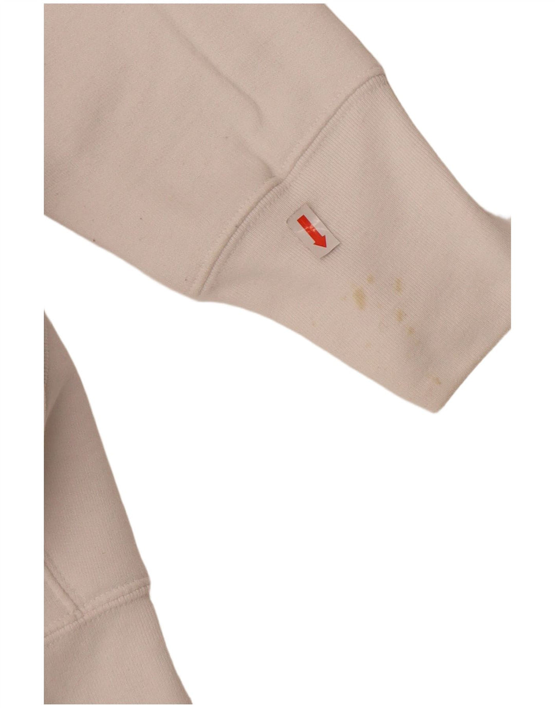 Champion Herre grafisk hættetrøje Jumper Large White Polyester