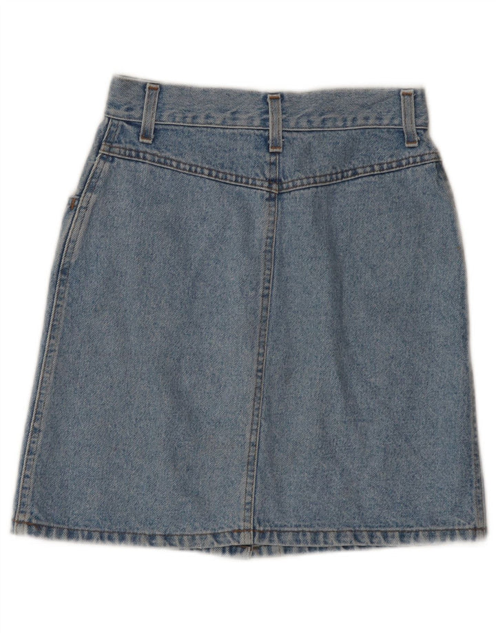 Vintage denimnederdel til kvinder IT 40 Lille W25 blå bomuld