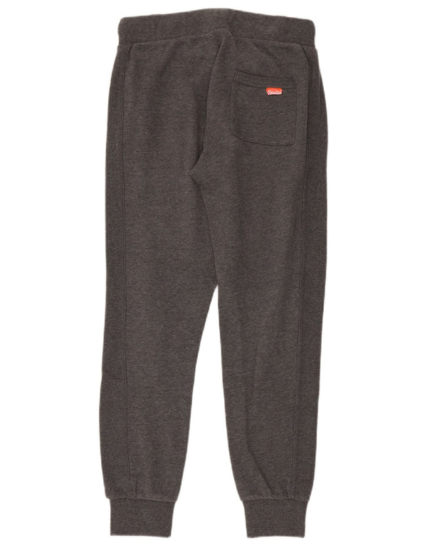 Superdry Slim Fit træningsdragtbukser til kvinder Joggers UK 14 Medium Grey
