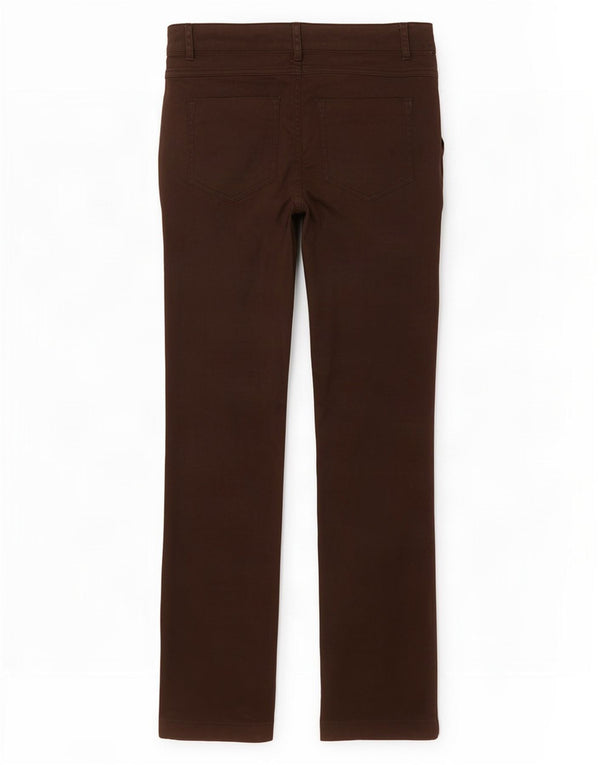Benetton Dame Lige Casual Bukser IT 38 XS W28 L32 Brun