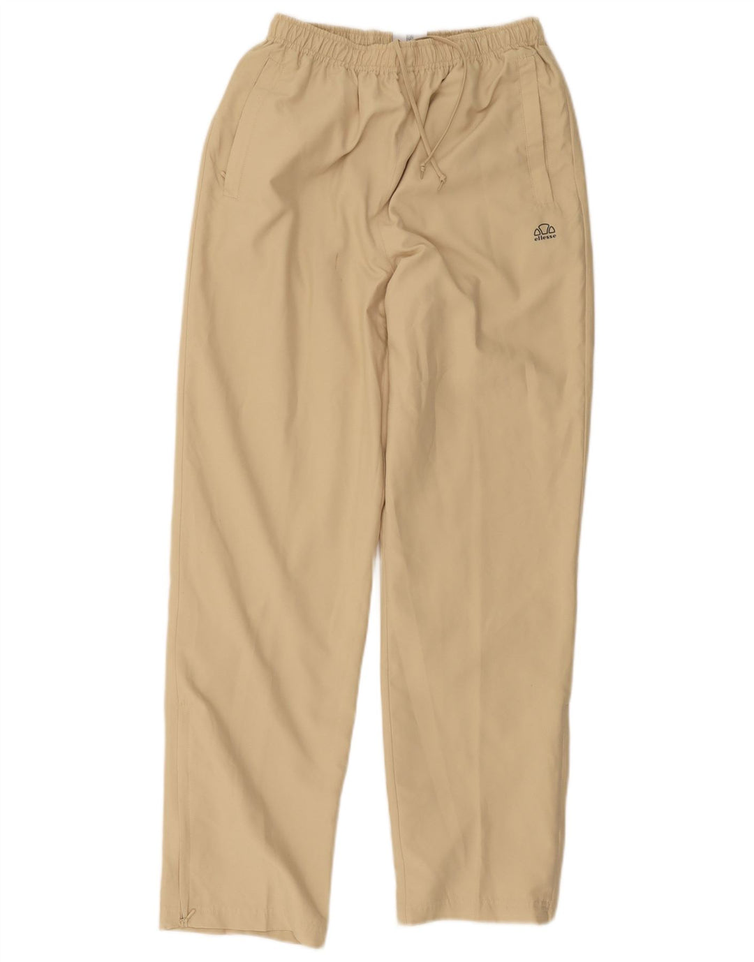 Ellesse Lige Chinobukser til kvinder UK 12 Medium W24 L29 Beige Polyester