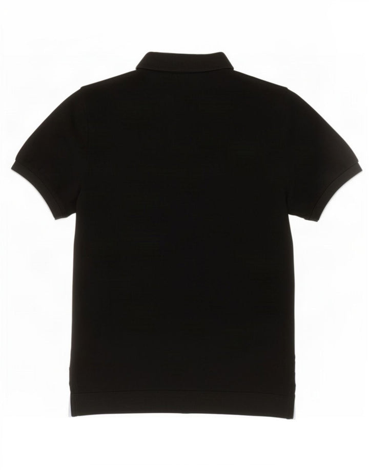 Massimo Dutti Herre Polo Shirt Stor Sort Bomuld
