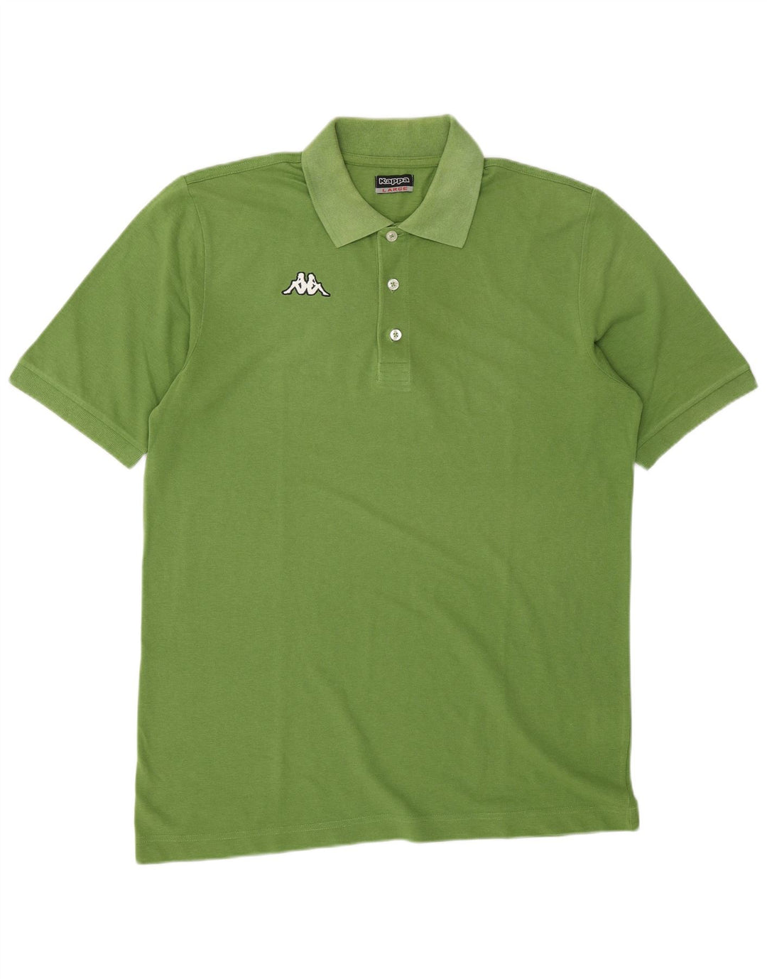 Kappa Polo Shirt til mænd Stor grøn bomuld
