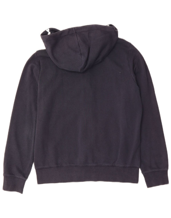 CHAMPION Dame-hættetrøje med lynlås UK 14 Mellem marineblå bomuld