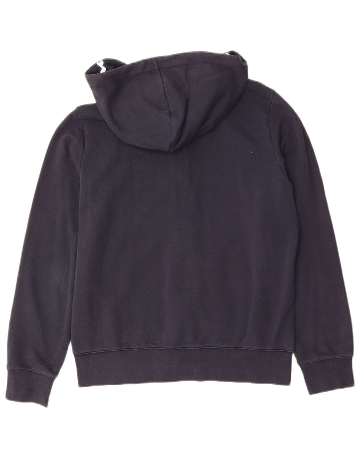 CHAMPION Dame-hættetrøje med lynlås UK 14 Mellem marineblå bomuld