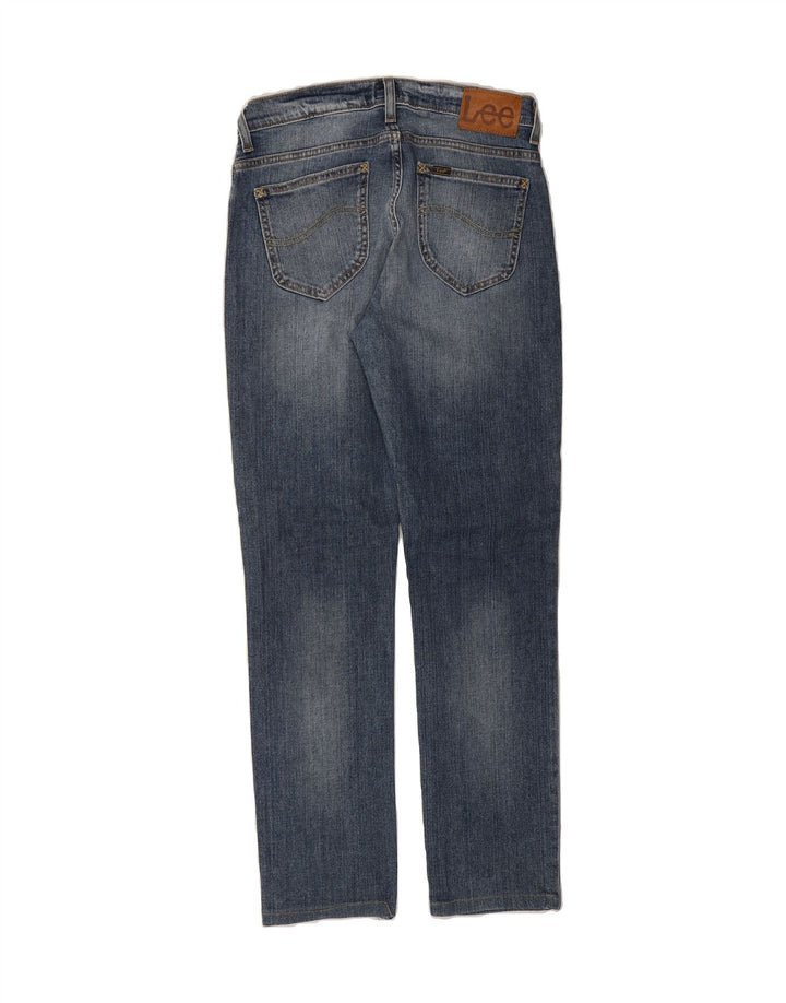 LEE Womens Rider Straight Jeans W29 L30 Navy Blue Cotton Vintage Lee and Second-Hand Lee from Messina Hembry 