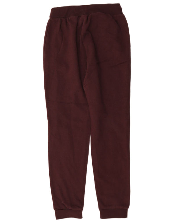 Adidas Dame træningsdragt Bukser Joggers UK 8 Small Bourgogne Bomuld