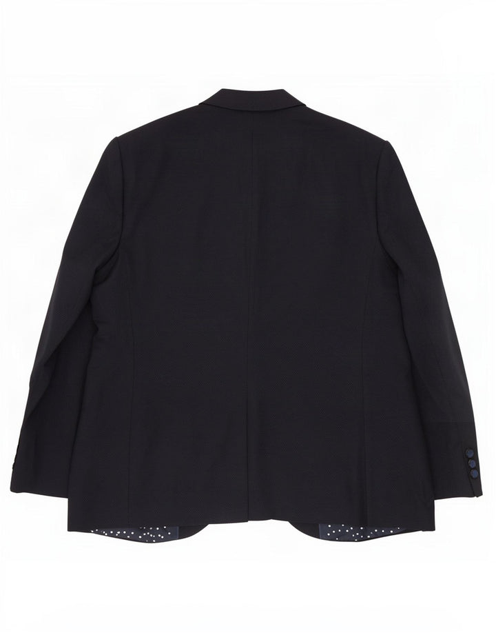 Marks & Spencer Herre 2-knaps blazerjakke UK 48 2XL Marineblå polyester