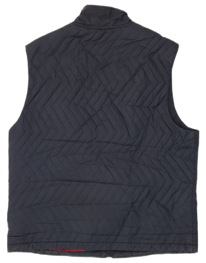 Penguin Herre Polstret Gilet UK 40 Large Navy Blue Polyester