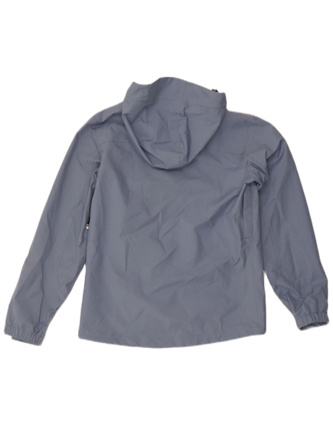 Kappa Regnjakke med hætte til kvinder UK 14 Stor blå polyester
