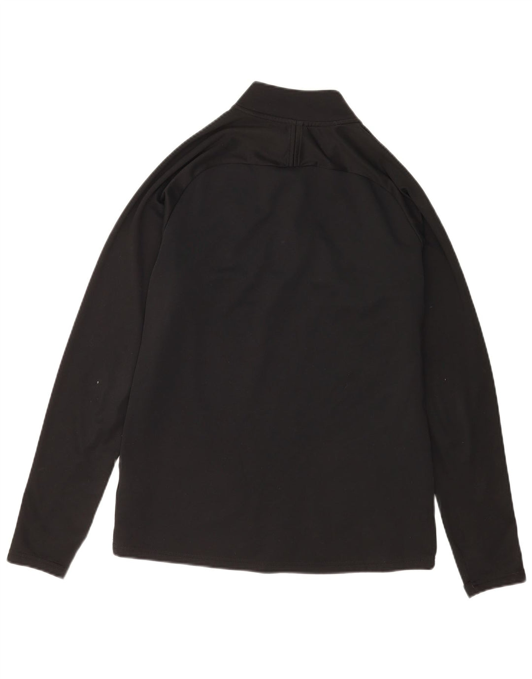 Nike Herre Dri Fit Pullover med lynlås-hals Træningsdragt Top Medium Sort Colourblock