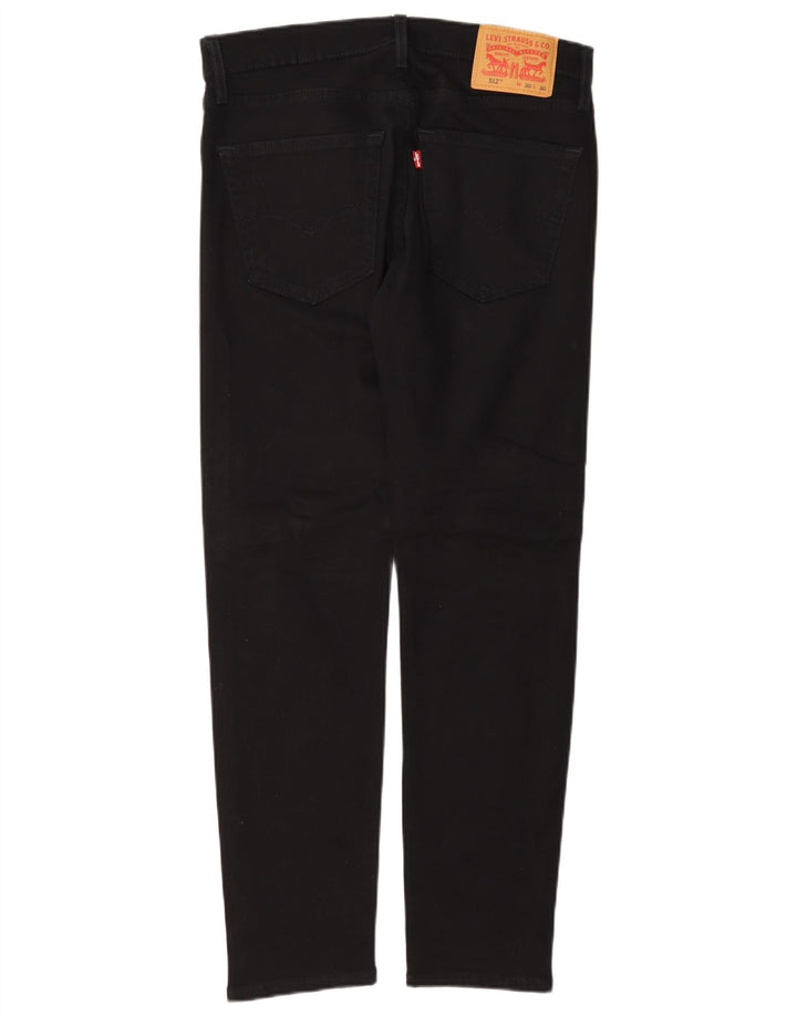 Levi's Herre 512 Tapered Slim Jeans W30 L30 Sort