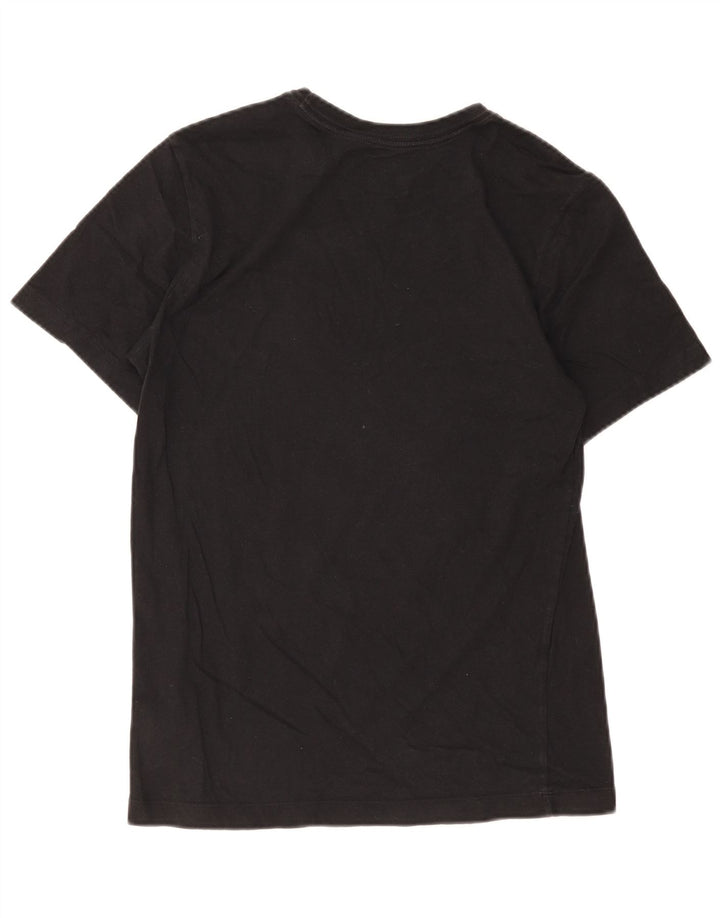 Nike grafisk T-shirt top til mænd, lille sort bomuld
