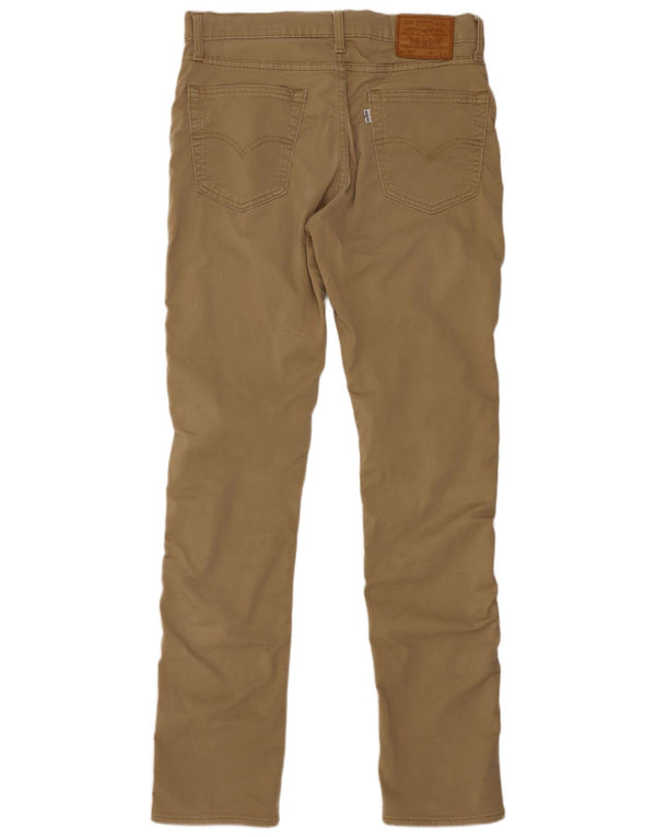 Levi's Herre Slim Fit Casual Bukser W32 L32 Khaki Bomuld
