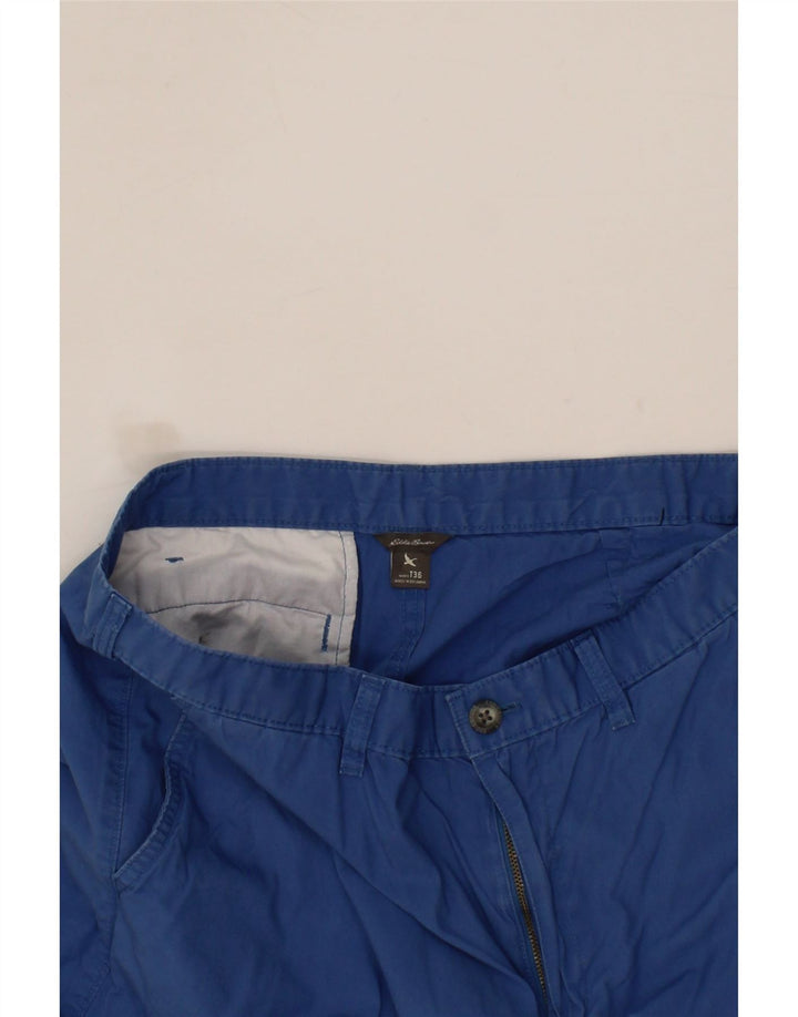 EDDIE BAUER Mens Chino Shorts W36 Large Blue Cotton Vintage Eddie Bauer and Second-Hand Eddie Bauer from Messina Hembry 