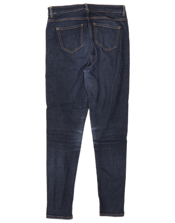 Marks & Spencer Dame Skinny Jeans UK 10 Small W28 L27 Navy Blue