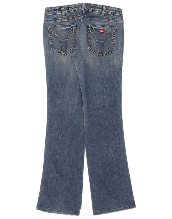 Miss Sixty Womens Mary J Bootcut Jeans W31 L33 Blå Bomuld
