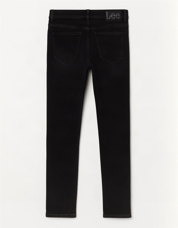 Lee Mens Rider Cropped Jeans W29 L25 sort bomuld