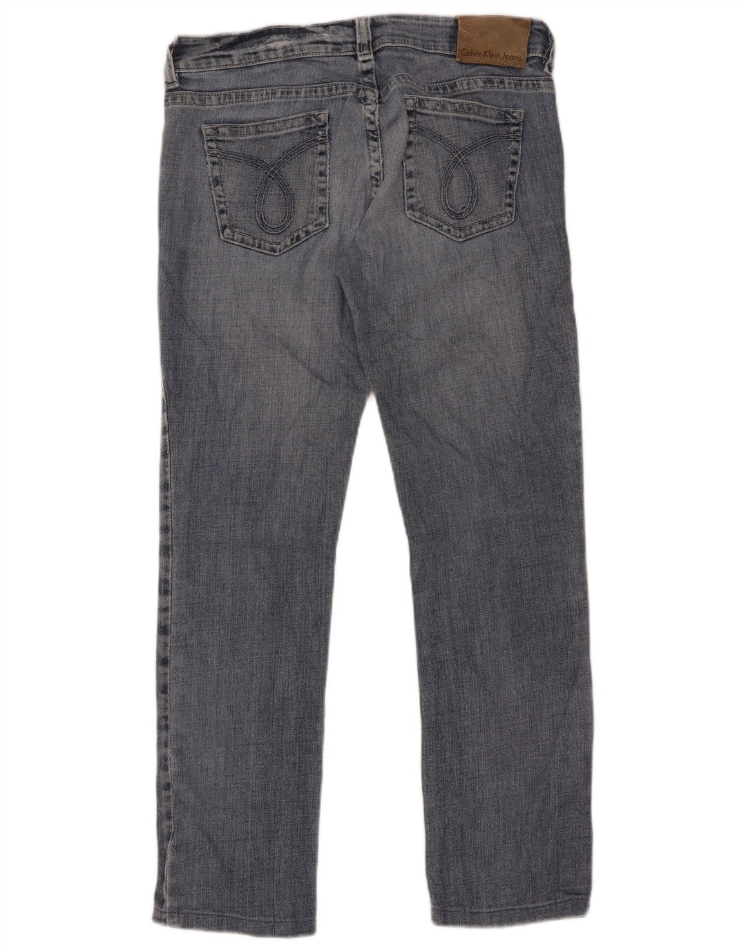Calvin Klein Lige Jeans til kvinder W30 L28 Blå