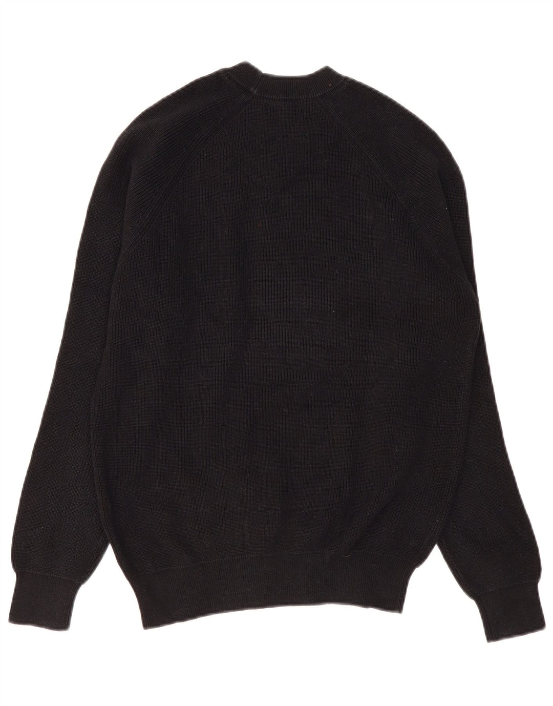 Zara Herre sweater med rund hals, lille sort