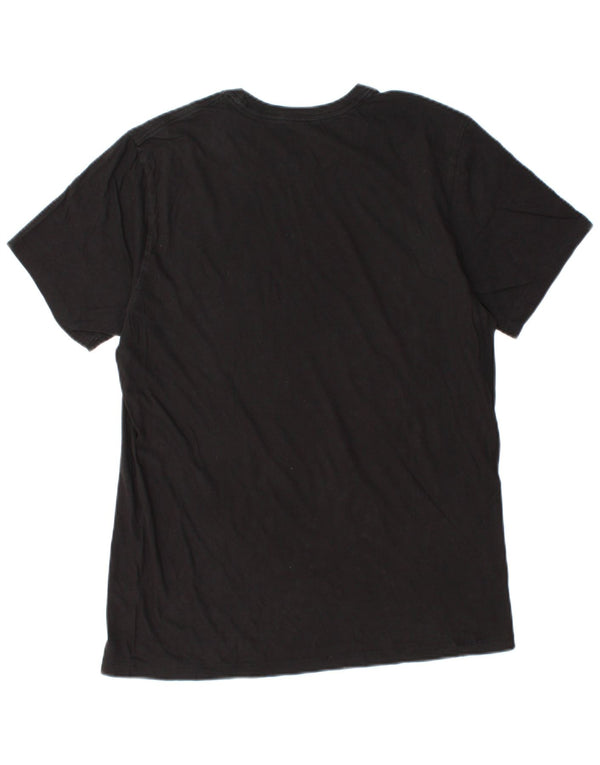 Calvin Klein Herre T-Shirt Top Medium Sort