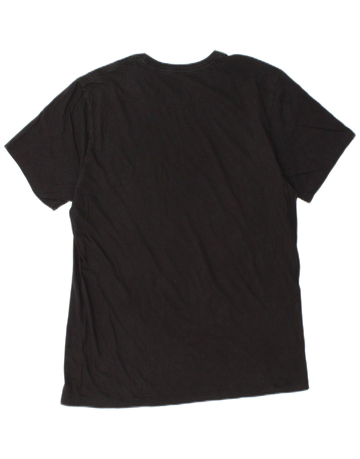 Calvin Klein Herre T-Shirt Top Medium Sort