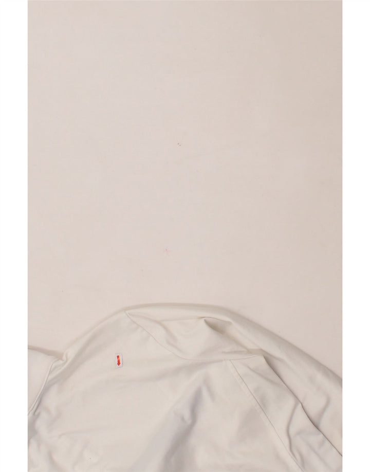 CHAMPION Womens Heritage Fit Tracksuit Top Jacket UK 16 Large White Vintage Champion and Second-Hand Champion from Messina Hembry 