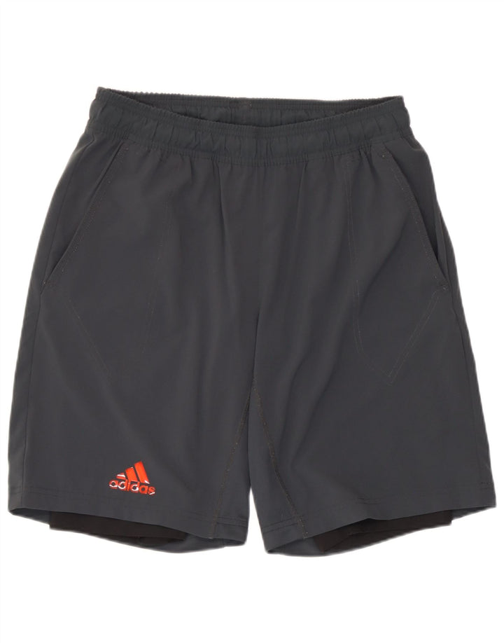 Adidas Herre Climacool Sports Shorts Medium Grey Polyester