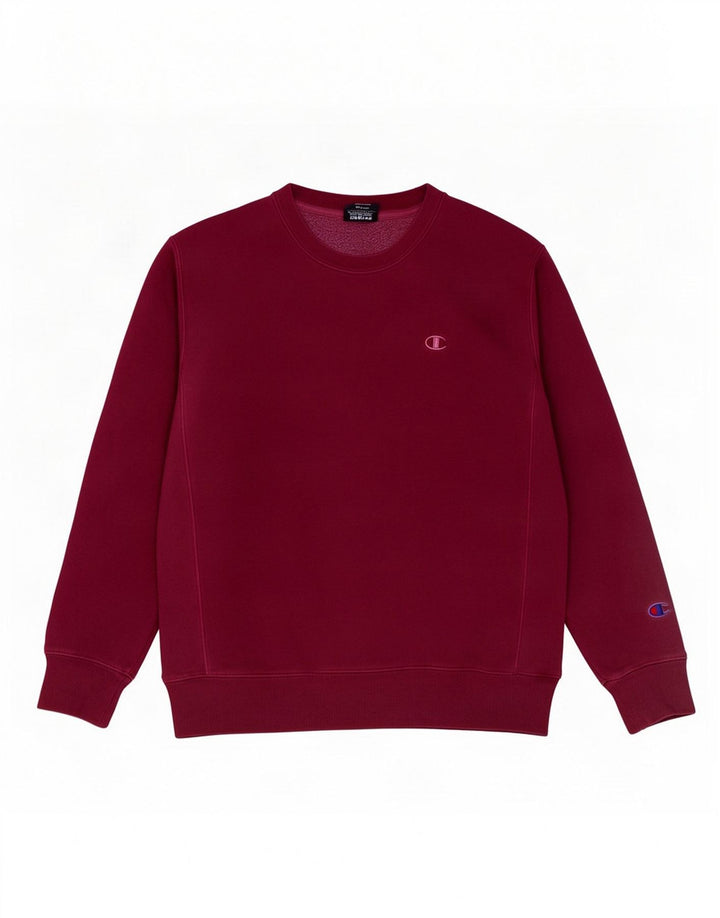 Champion Herre sweatshirt Jumper Medium Bourgogne bomuld