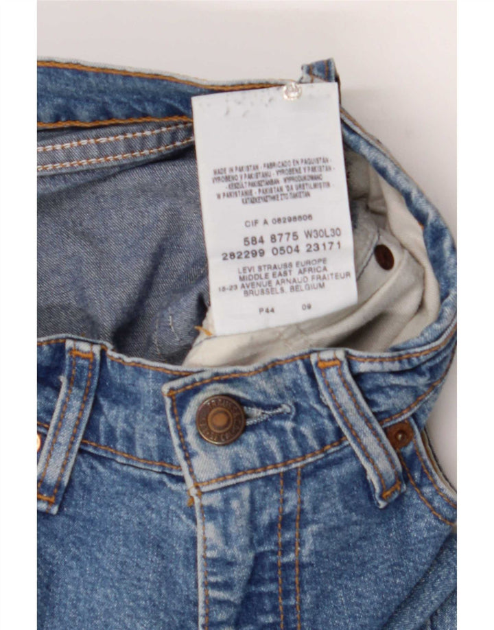 Levi's Dame Bootcut Jeans W30 L30 Blå Bomuld