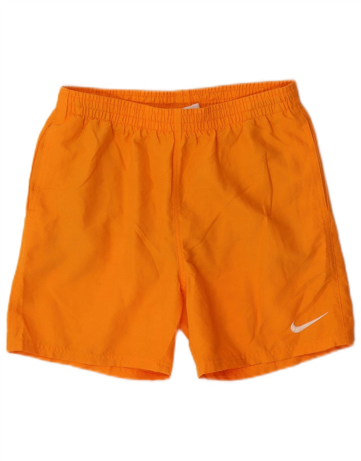NIKE Badeshorts til drenge 13-14 år XL Orange Polyester