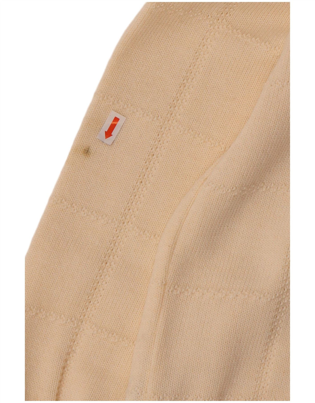 Aspa Dame Cardigan Sweater EU 48 2XL Beige Polyacryl