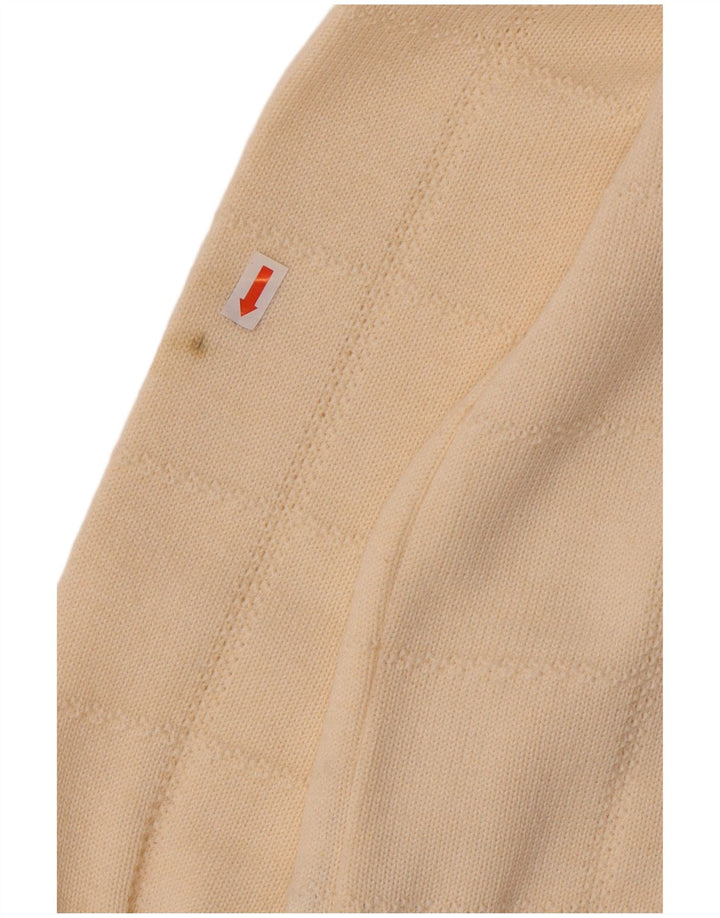 Aspa Dame Cardigan Sweater EU 48 2XL Beige Polyacryl