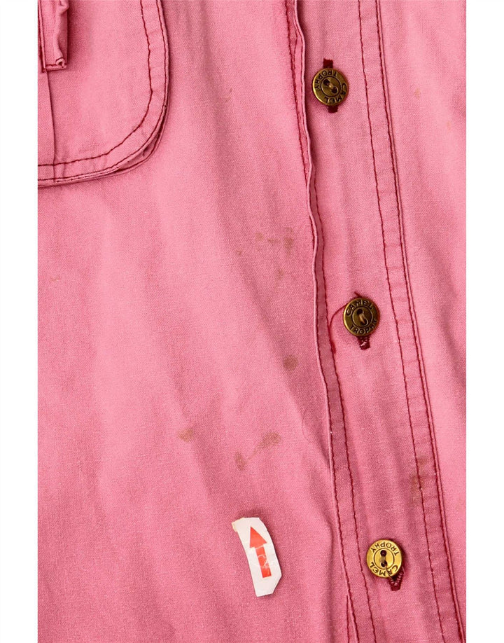 Camel Active Kortærmet Herreskjorte 2XL Pink