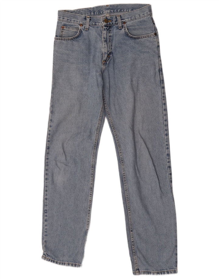 Lee Mens Brooklyn Straight Jeans W30 L32 Blå Bomuld