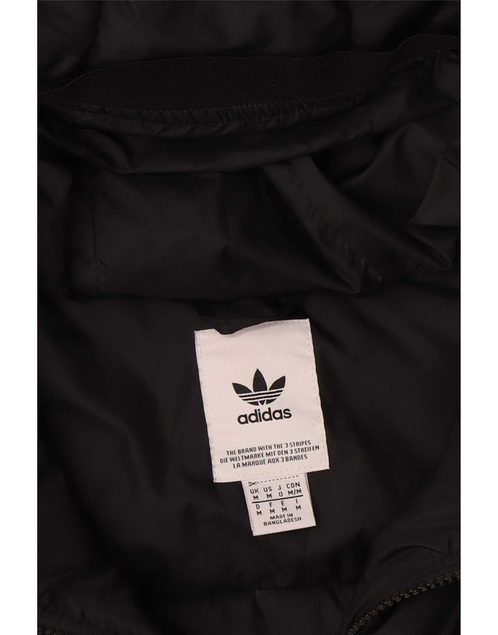 Adidas hættejakke til mænd mellem sort polyester
