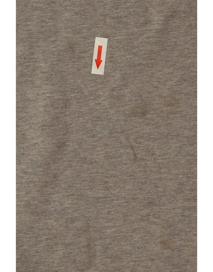 Nike Herre grafisk T-shirt Top Stor grå Colourblock Bomuld
