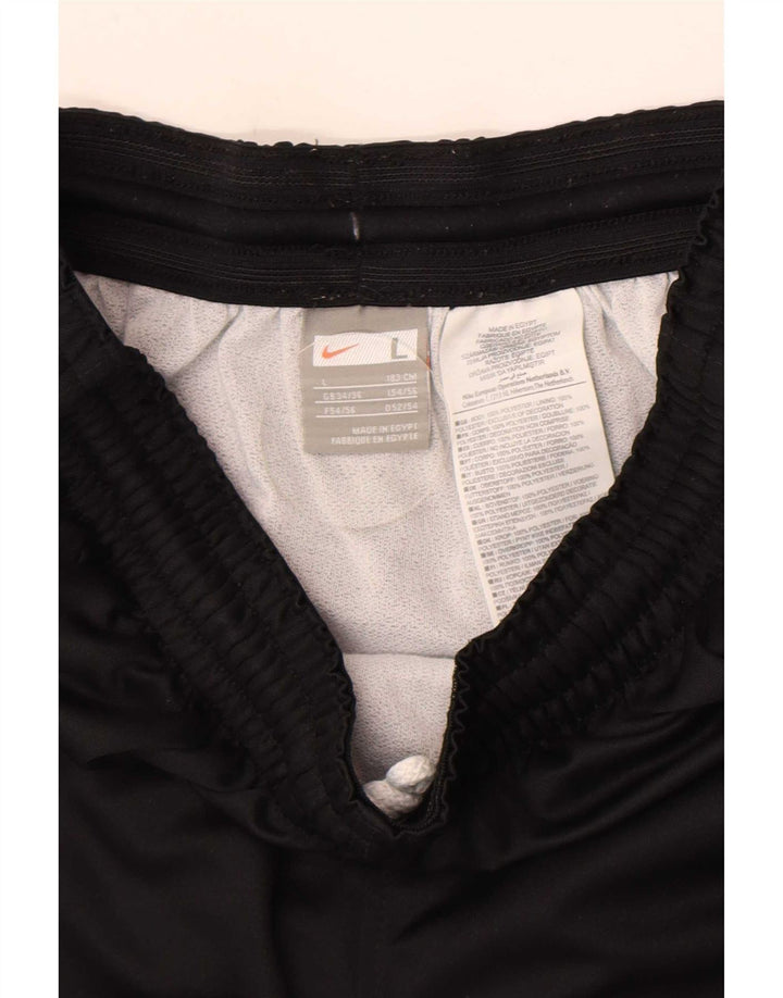 Nike sportsshorts til mænd, store sorte polyester