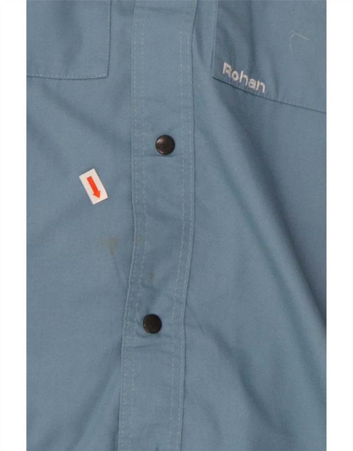 Rohan herreskjorte stor blå polyester