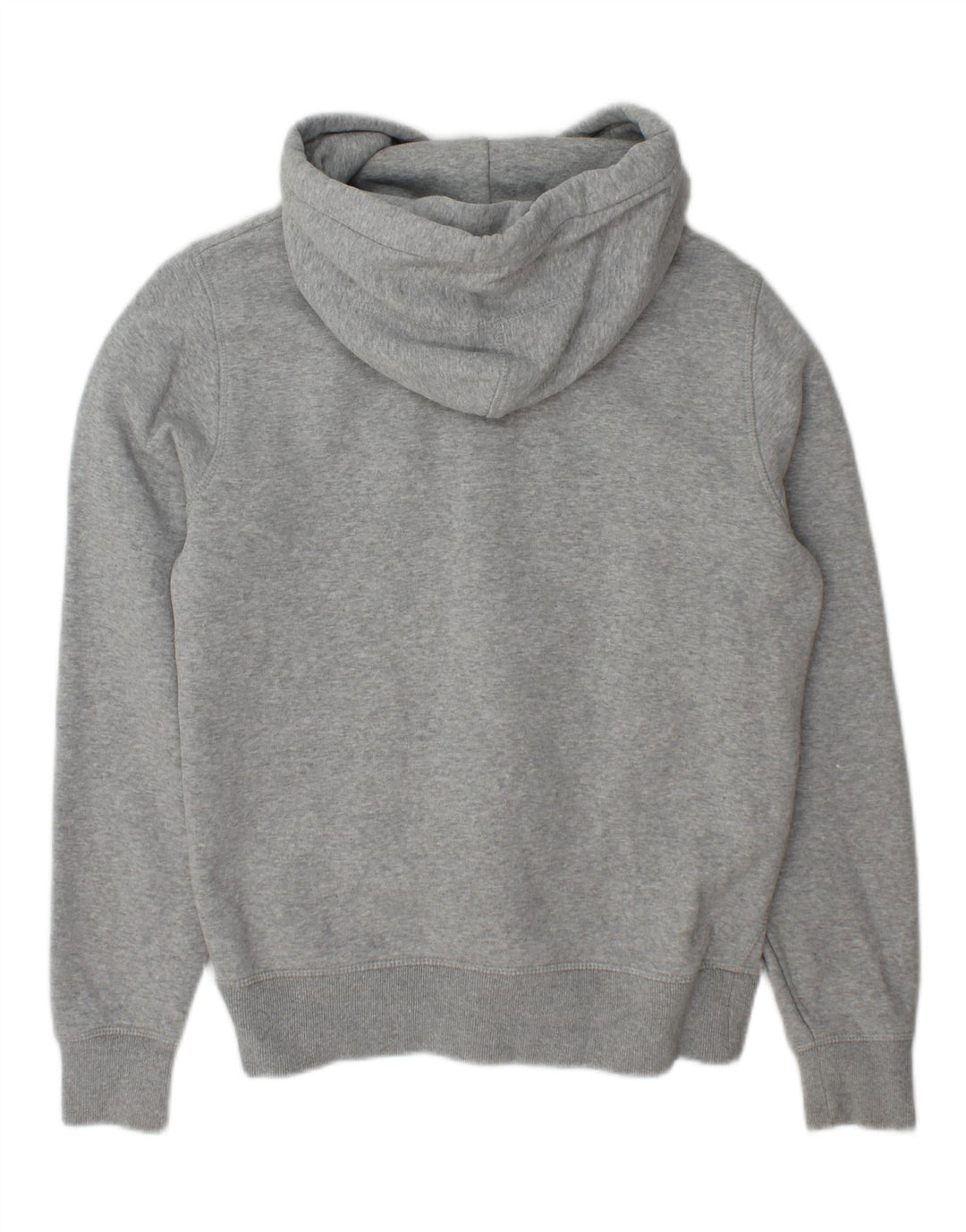 JACK WILLS Womens Graphic Hoodie Jumper UK 10 Small Grey Vintage Jack Wills and Second-Hand Jack Wills from Messina Hembry 