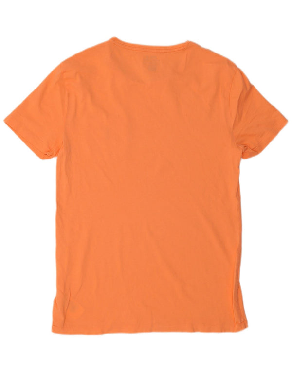 Polo Ralph Lauren Herre Custom Slim Fit T-shirt Top Medium Orange Bomuld