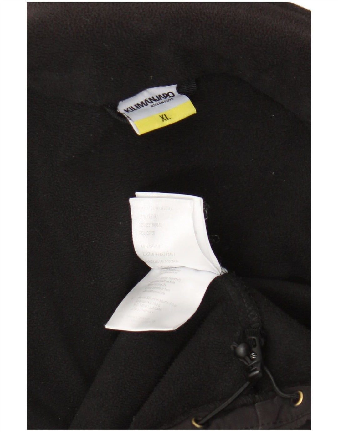 Kilimanjaro Herre Windbreaker Jacket UK 42 XL Sort Polyester