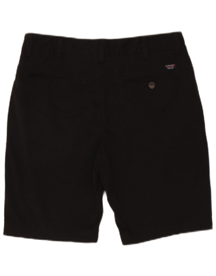 SUPERDRY Chino Shorts til mænd W32 Medium Sort Bomuld